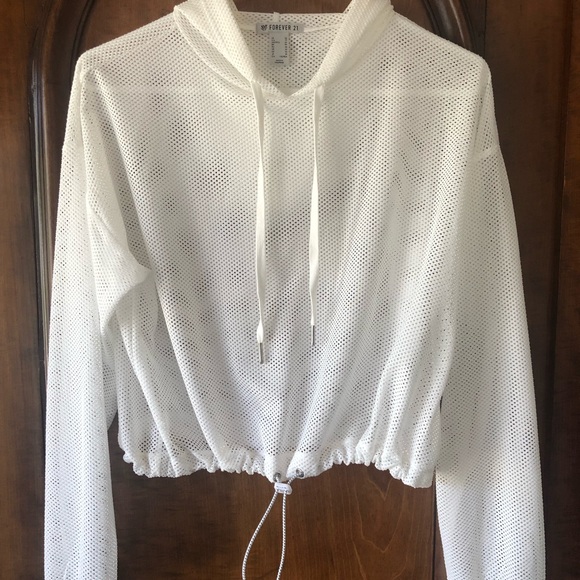 Darling White Cover Up with Hood🌸 - Picture 3 of 8